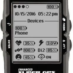 Computers & Electrical Lezyne Gps Super Hrsc Loaded Black