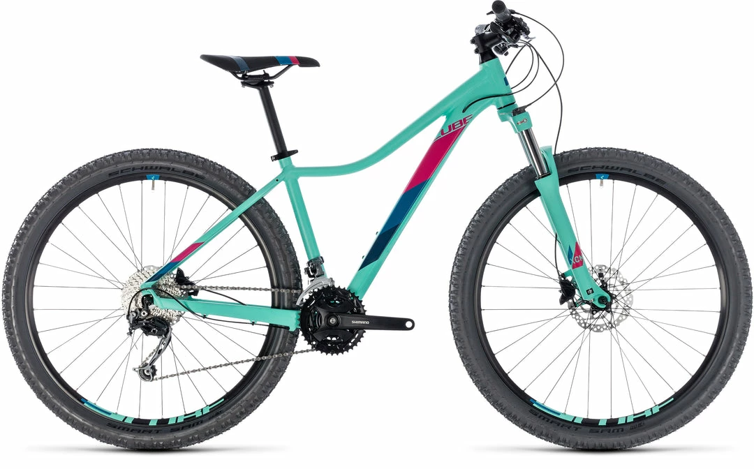 Cube Access WS Pro 27.5 Hardtail Mountain Bike Mint'n'Raspberry XS/13.5" (2018) Bikes 1 Cube Access WS Pro 27.5 Hardtail Mountain Bike Mint'n'Raspberry XS/13.5" (2018) Bikes