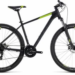 Cube Aim 29 Hardtail Mountain Bike Black N Green XXL/23" (2018) Bikes