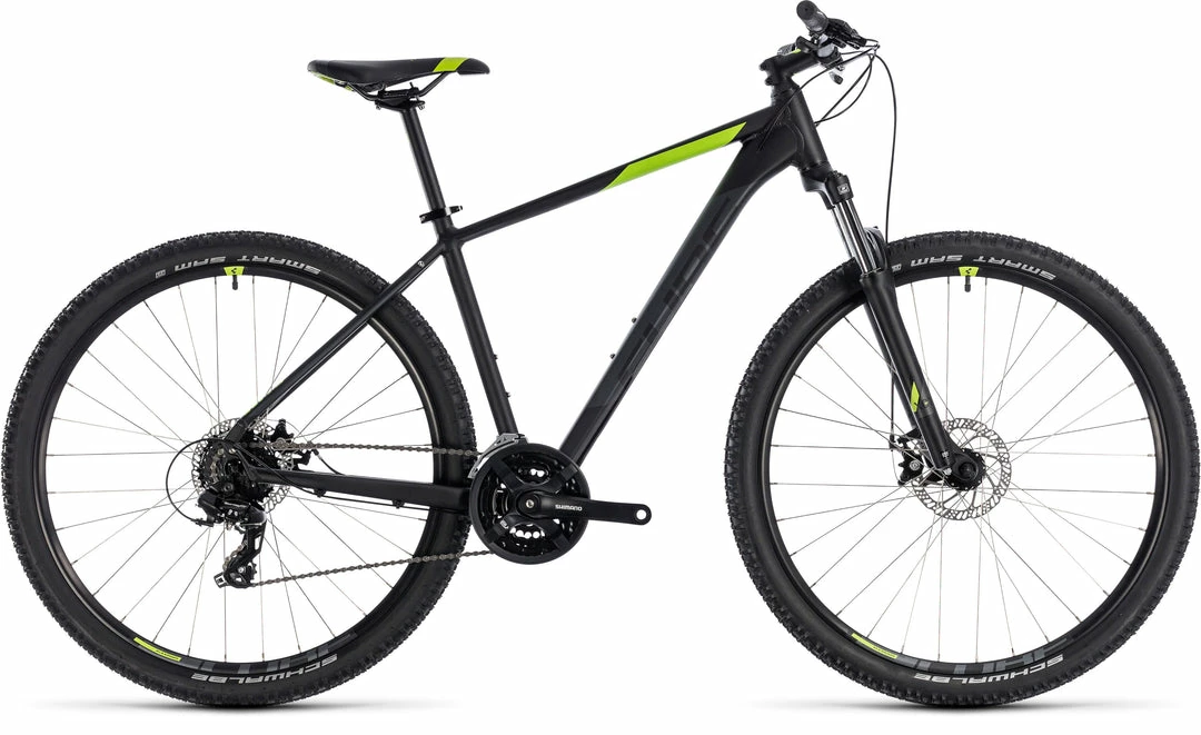 Cube Aim 29 Hardtail Mountain Bike Black N Green XXL/23" (2018) Bikes 1 Cube Aim 29 Hardtail Mountain Bike Black N Green XXL/23" (2018) Bikes