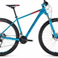 Cube Aim SL 29 Hardtail Mountain Bike Blue N Red MD/17" (2018) Bikes