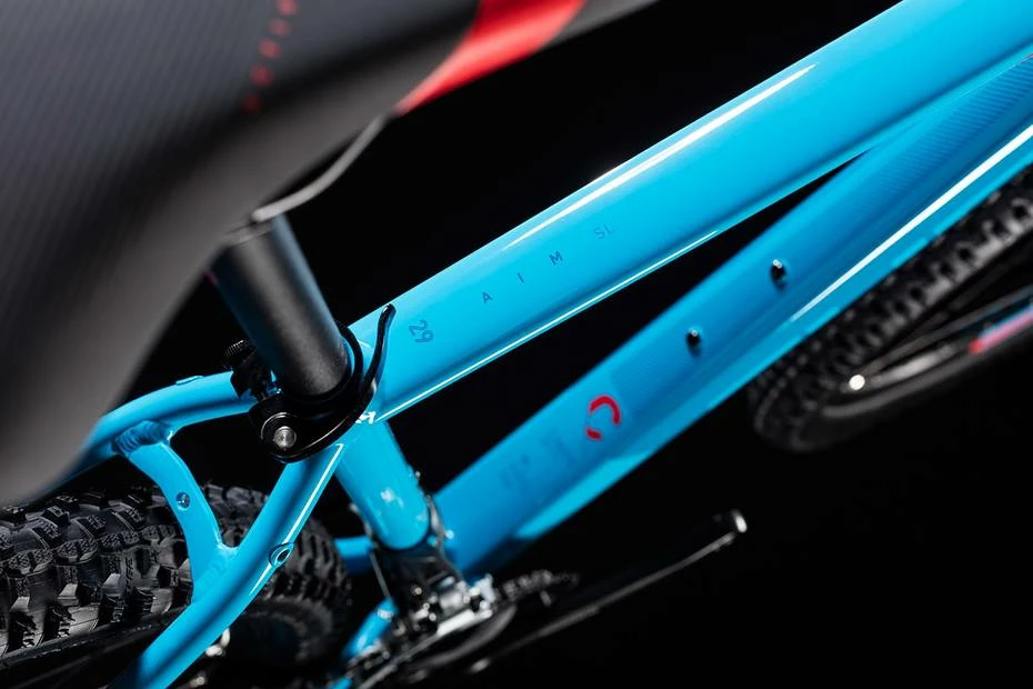 Cube Aim SL 29 Hardtail Mountain Bike Blue N Red MD/17" (2018) Bikes 4 Cube Aim SL 29 Hardtail Mountain Bike Blue N Red MD/17" (2018) Bikes