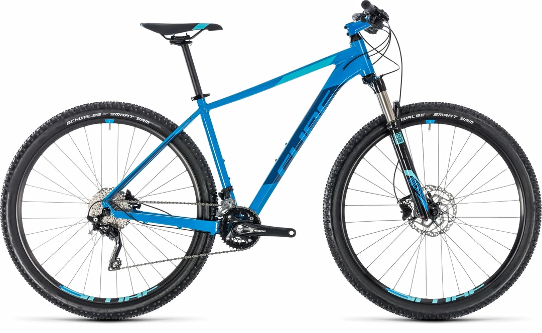 Cube Attention SL 29 Hardtail Mountain Bike Aqua N Blue MD/17" (2018) Bikes 1 Cube Attention SL 29 Hardtail Mountain Bike Aqua N Blue MD/17" (2018) Bikes