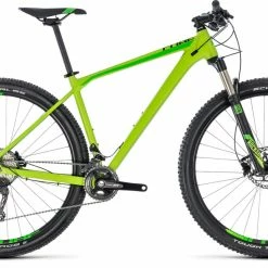 Cube Reaction Pro 29 Hardtail Mountain Bike Green N Black XL/21" (2018) Bikes