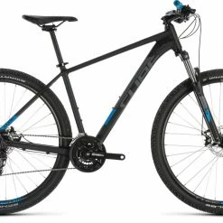 Cube Aim 29 Hardtail Mountain Bike Black'n'Blue LG/19" (2019) Bikes