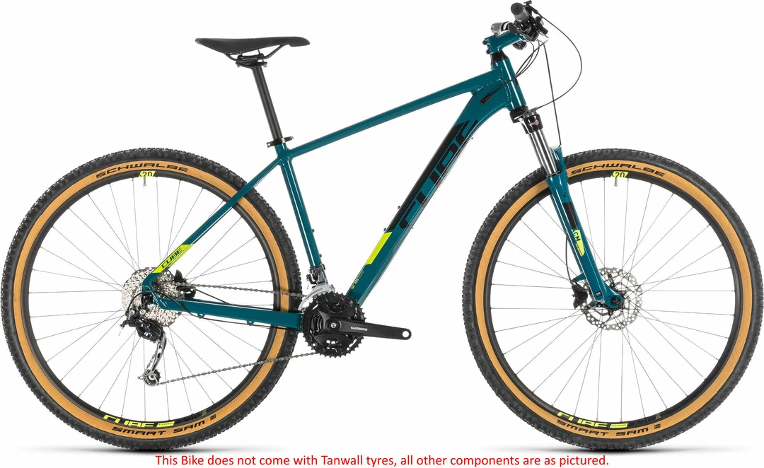 Cube Aim SL 29 Hardtail Mountain Bike Pinetree'n'Flash Yellow LG/19" (2019) Bikes 1 Cube Aim SL 29 Hardtail Mountain Bike Pinetree'n'Flash Yellow LG/19" (2019) Bikes