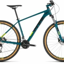 Cube Aim SL 29 Hardtail Mountain Bike Pinetree'n'Flash Yellow LG/19" (2019) Bikes 9 Cube Aim SL 29 Hardtail Mountain Bike Pinetree'n'Flash Yellow LG/19