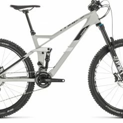Cube Stereo 140 HPC Race 27.5 All-Mountain Bike Grey'n'White MD/18" (2019) Bikes