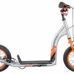 Apollo Neo Scooter 12 Silver/Orange/Black