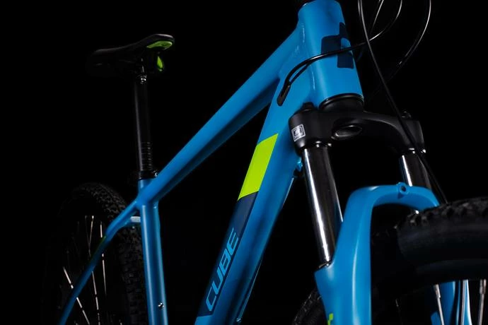 Bikes Cube Aim 27.5 Hardtail Mountain Bike Blue'n'Green SM/16" (2020) 3 Bikes Cube Aim 27.5 Hardtail Mountain Bike Blue'n'Green SM/16" (2020)