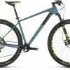 Cube Reaction C:62 SL 29 Carbon Mountain Bike Grey Blue/Green MD/17” (2020)