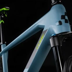 Cube Reaction C:62 SL 29 Carbon Mountain Bike Grey Blue/Green MD/17” (2020) 8 Cube Reaction C:62 SL 29 Carbon Mountain Bike Grey Blue/Green MD/17” (2020)