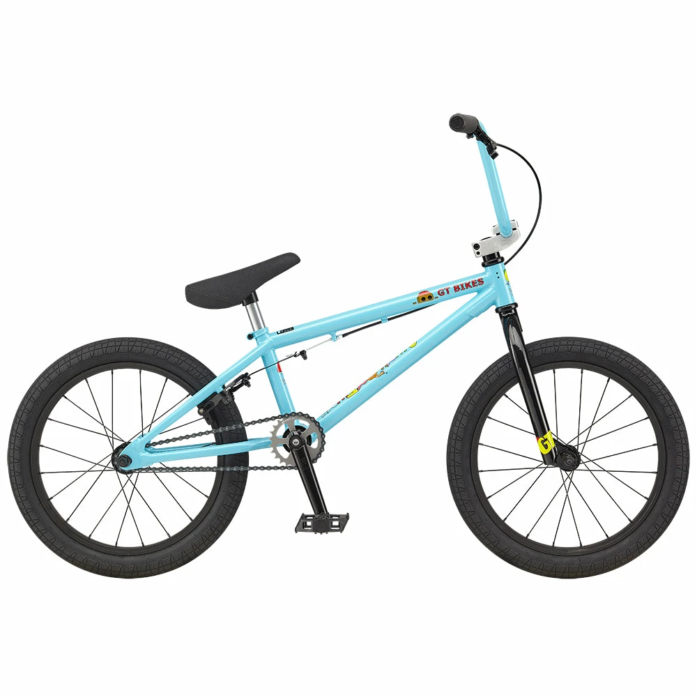 GT JR Performer 18" Kids BMX Bike Gloss Aqua 1 GT JR Performer 18" Kids BMX Bike Gloss Aqua