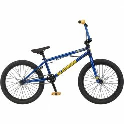 GT Slammer 20 Freestyle BMX Electric Blue/Gold (2022) Bikes