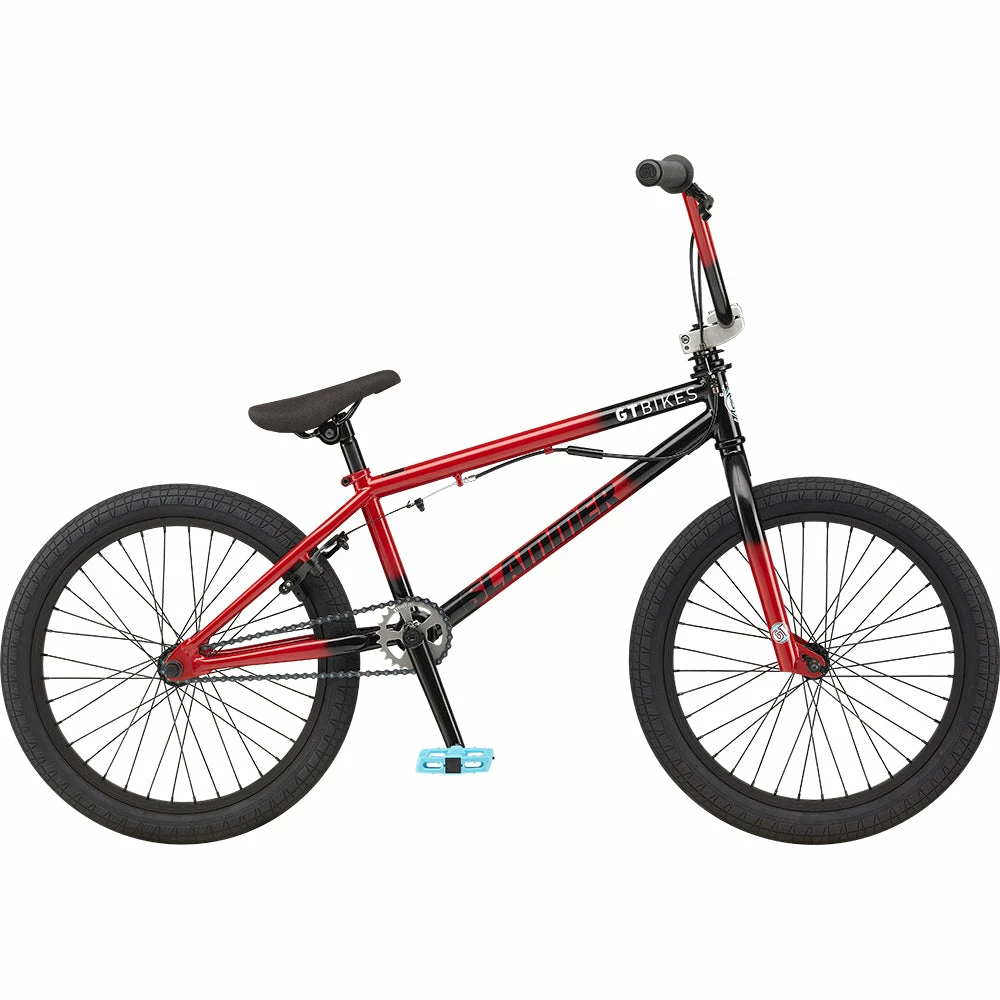GT Slammer 20 Freestyle BMX Satin Black/Red Fade (2022) Bikes 1 GT Slammer 20 Freestyle BMX Satin Black/Red Fade (2022) Bikes