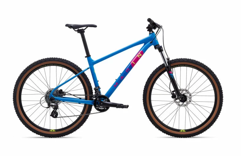 Bikes Marin Bobcat 3 Hardtail Mountain Bike Blue/Yellow/Magenta (2021) 1 Bikes Marin Bobcat 3 Hardtail Mountain Bike Blue/Yellow/Magenta (2021)
