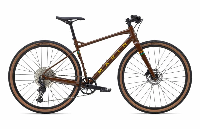 Bikes Marin DSX 2 Hybrid Bike Brown/Yellow (2021) 1 Bikes Marin DSX 2 Hybrid Bike Brown/Yellow (2021)