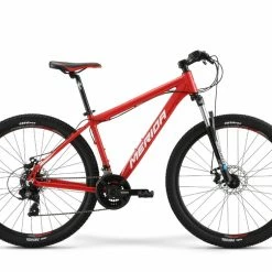 Bikes Merida Big Seven 10MD Hardtail Mountain Bike Race Red/White (2021)