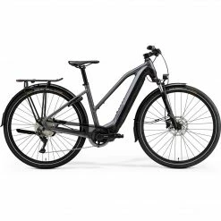 Merida Espresso 500 EQ L Electric Hybrid Bike 630wh Battery Anthracite/Black (2021) Bikes