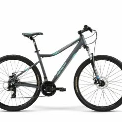 Bikes Merida Matts 7.10-MD Women’s Hardtail Mountain Bike Anthracite/Teal (2021)