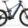 Merida E-One Sixty 10k Electric Mountain Bike 630wh Battery Sparkling Blue/Black (2021)