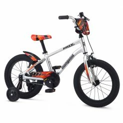 Mongoose Mity Goose 16" Kids Bike Silver Bikes