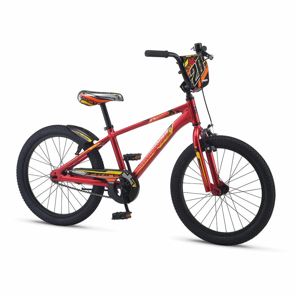 Mongoose Racer X 20" Kids Bike Red 1 Mongoose Racer X 20" Kids Bike Red