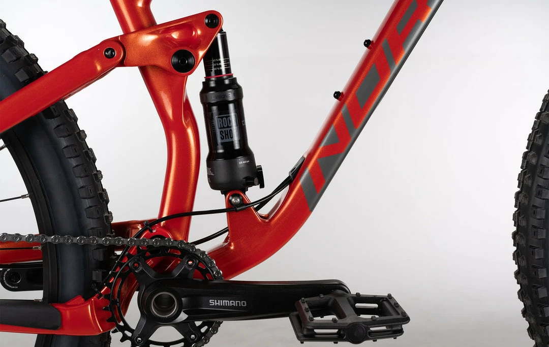 Norco Fluid FS 2 Full-Suspension Trail Bike Orange/Charcoal (2021) 5 Norco Fluid FS 2 Full-Suspension Trail Bike Orange/Charcoal (2021)