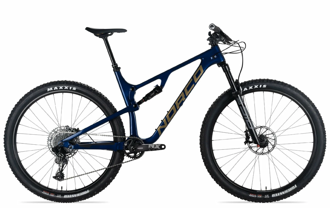 Norco Revolver FS 2 120 Cross Country Race Bike Blue/Copper (2021) 1 Norco Revolver FS 2 120 Cross Country Race Bike Blue/Copper (2021)