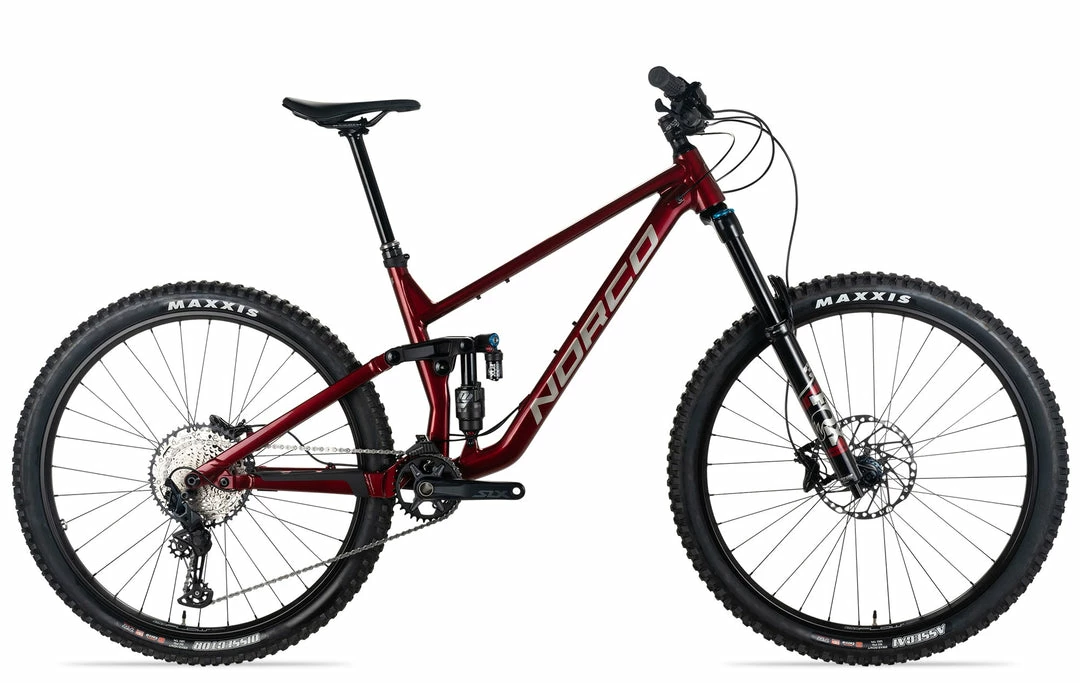 Norco Sight A2 All-Mountain Bike Red/Silver (2021) 1 Norco Sight A2 All-Mountain Bike Red/Silver (2021)