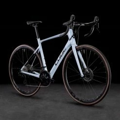 99bikes.co.nz Cube Attain GTC Race Bike Frost White 'n' Carbon (2022)