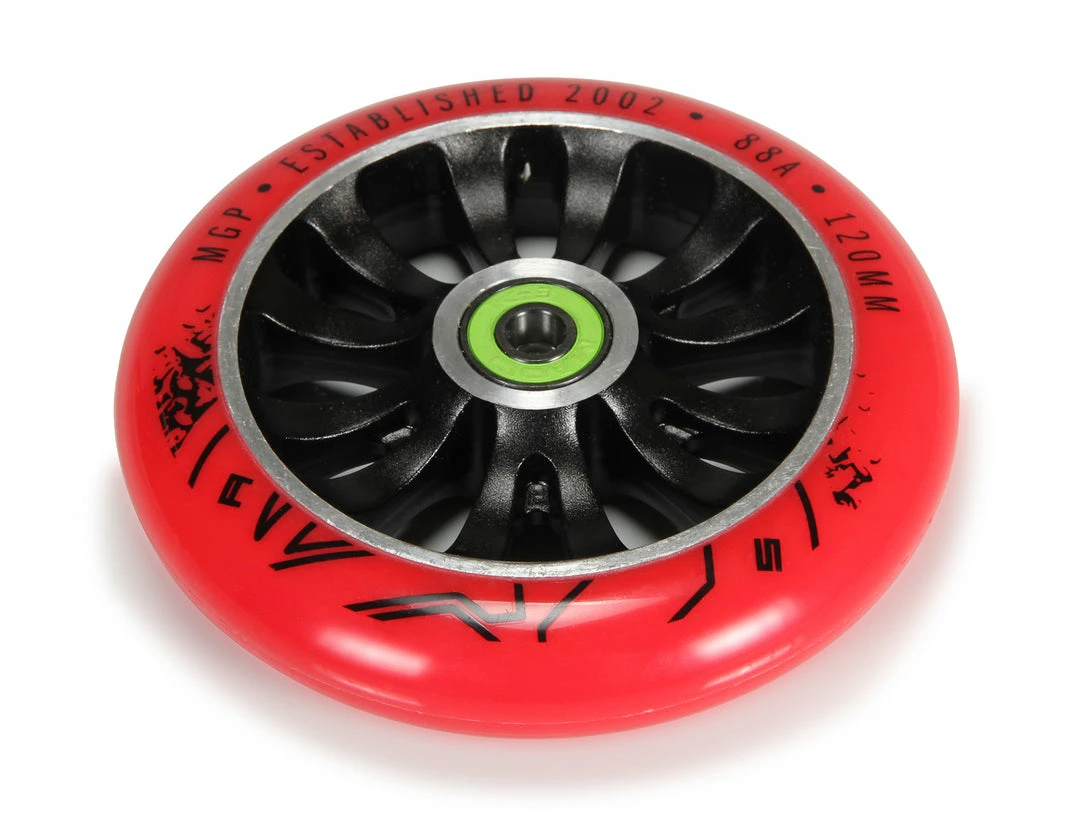 MGP Wheel 120 Vicious Red Scooters 1 MGP Wheel 120 Vicious Red Scooters