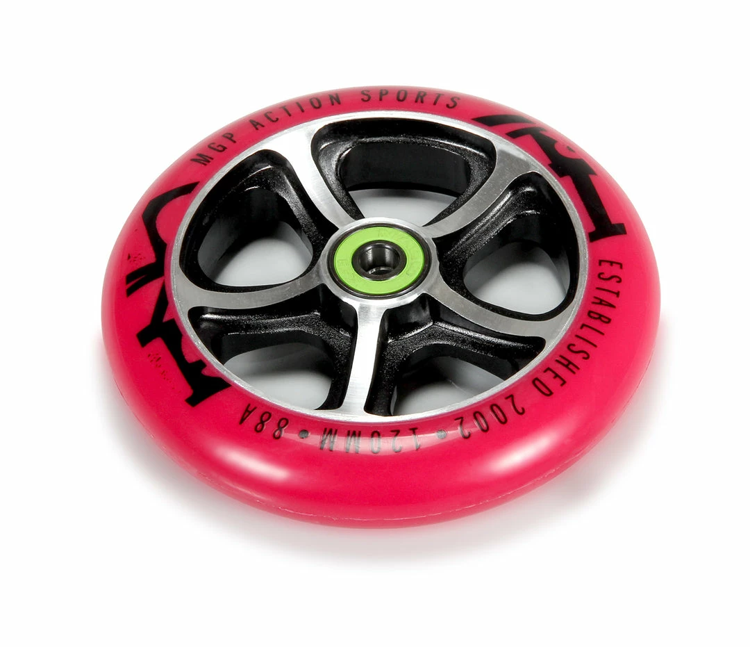 MGP Wheel 120 Filth Red Scooters 1 MGP Wheel 120 Filth Red Scooters
