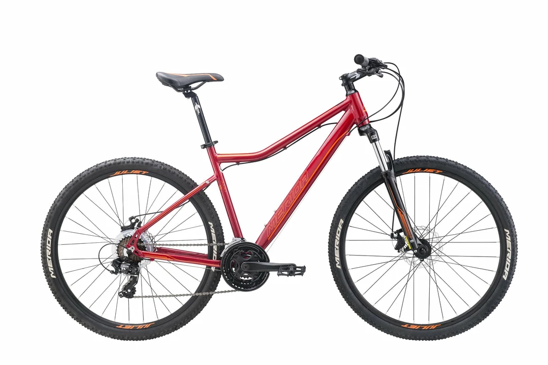 Merida Juliet 10MD Women's Hardtail Mountain Bike Burgundy/Orange (2020) Bikes 1 Merida Juliet 10MD Women's Hardtail Mountain Bike Burgundy/Orange (2020) Bikes