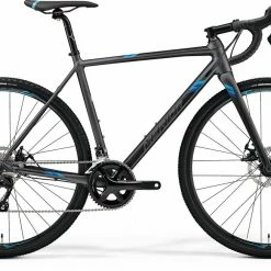 99bikes.co.nz Merida Mission CX 400 Cyclocross Bike Silver/Blue (2020)