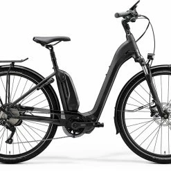 99bikes.co.nz Merida Espresso City 600EQ Electric Hybrid Bike Matt Black/Anthracite (2020)