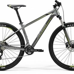 99bikes.co.nz Merida Big Nine 300 Hardtail Mountain Bike Silk Anthracite/Green/Black Decals (2020)