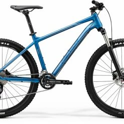 99bikes.co.nz Merida Big Seven 300 Hardtail Mountain Bike Light Blue/Silver Decals (2020)
