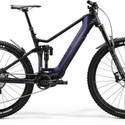 99bikes.co.nz Merida EOne Sixty 8000 Electric Mountain Bike Gloss Purple/Matt Black (2020)