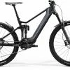 99bikes.co.nz Merida EOne Sixty 8000 Electric Mountain Bike Gloss Anthracite/Matt Black (2020)