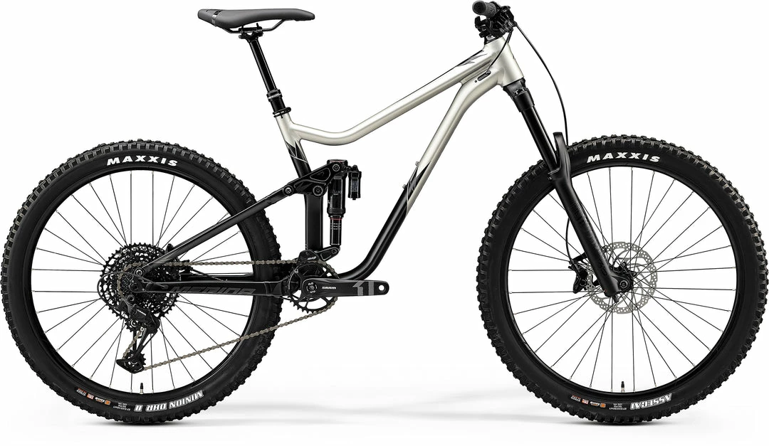 Merida One Sixty 400 All-Mountain Bike Titanium Grey/Black (2020) Bikes 1 Merida One Sixty 400 All-Mountain Bike Titanium Grey/Black (2020) Bikes