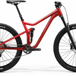 99bikes.co.nz Merida One Forty 700 All-Mountain Bike Gloss Red/Matt Dark Red (2020)