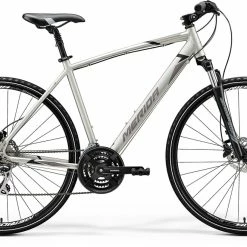 Bikes Merida Crossway 20D Hybrid Bike Silk Titanium Grey/Black (2020)