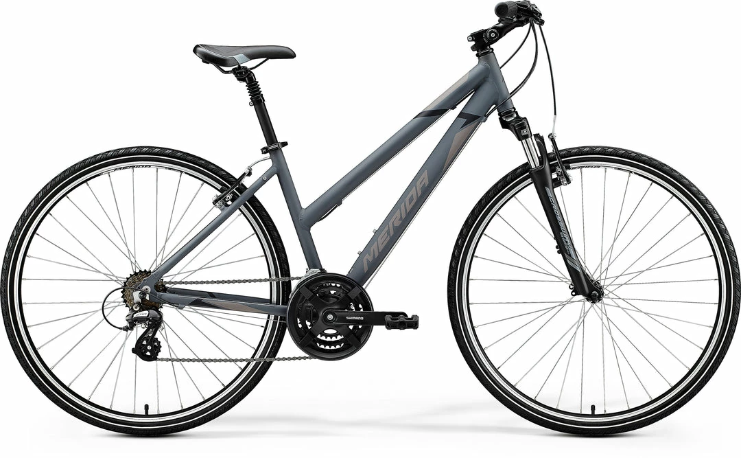 Merida Crossway 10V Ladies Hybrid Bike Matt Dark Grey/Black (2020) Bikes 1 Merida Crossway 10V Ladies Hybrid Bike Matt Dark Grey/Black (2020) Bikes