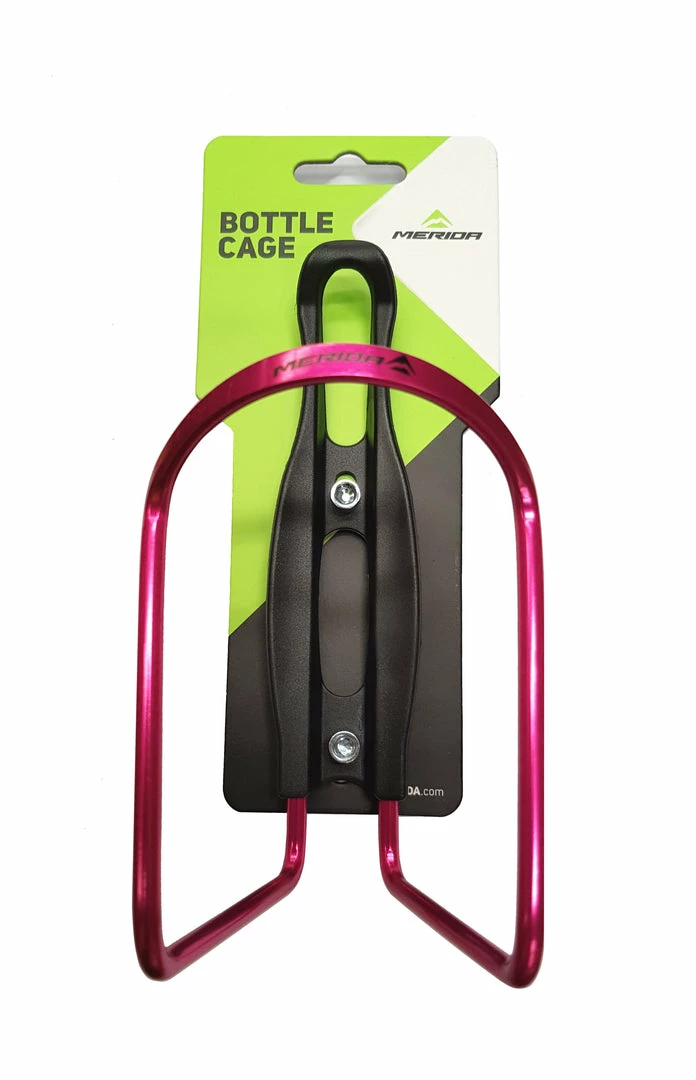 Merida Bottlecage Alu/Resin Pink/Black 1 Merida Bottlecage Alu/Resin Pink/Black