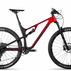 Norco Revolver FS1 120 XC Race Bike Black With Red Fade (2020)