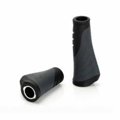 XLC Grips Ergo-Gel Lock Gripshift - Black/Grey