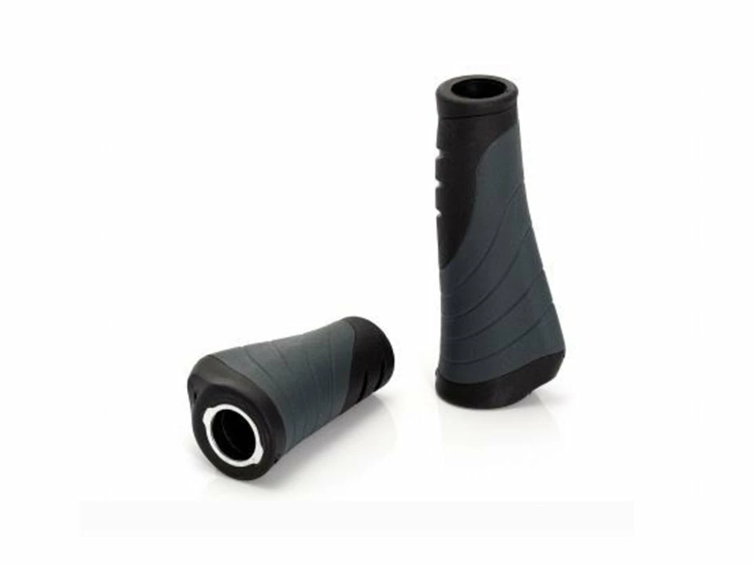 XLC Grips Ergo-Gel Lock Gripshift - Black/Grey 1 XLC Grips Ergo-Gel Lock Gripshift - Black/Grey