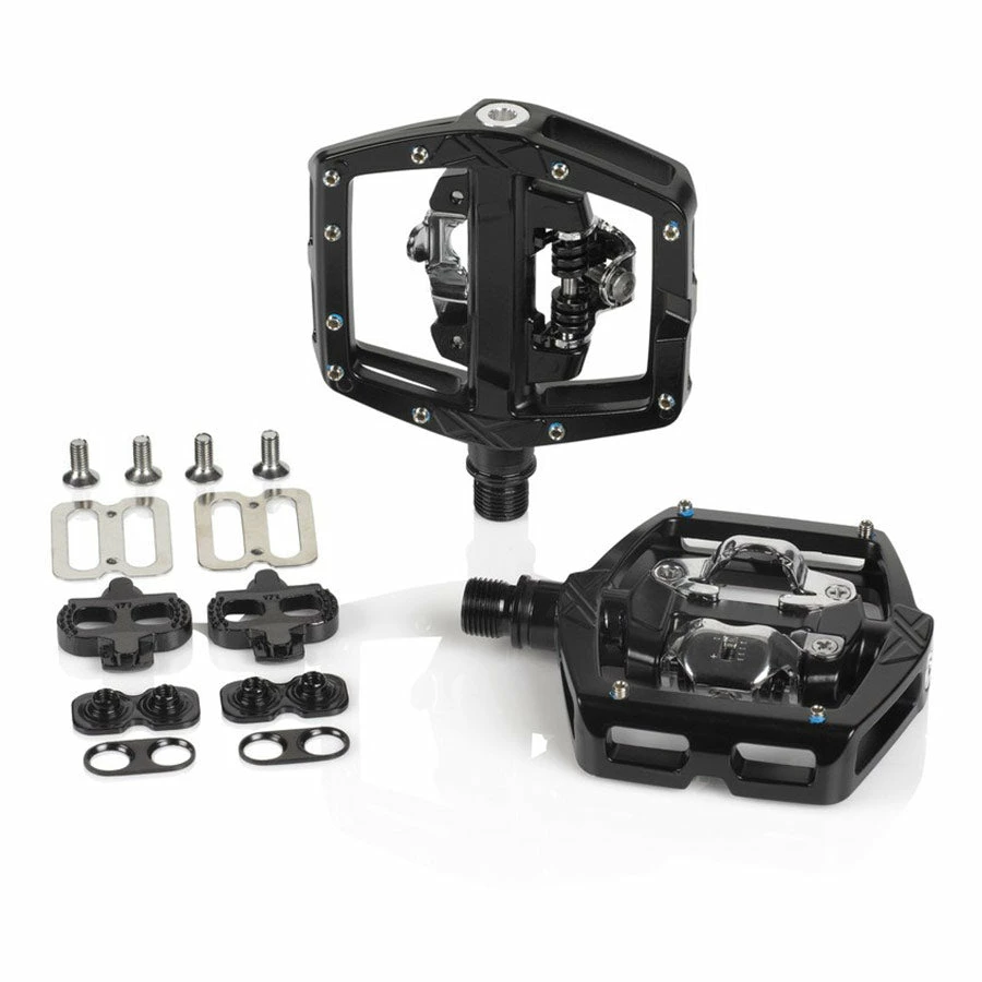 XLC Pedals Dual SPD/Flat LG Black Parts & Maintenance 1 XLC Pedals Dual SPD/Flat LG Black Parts & Maintenance