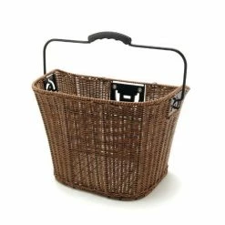 Accessories XLC Basket-FR Wicker 35x26x25 Qr Brown